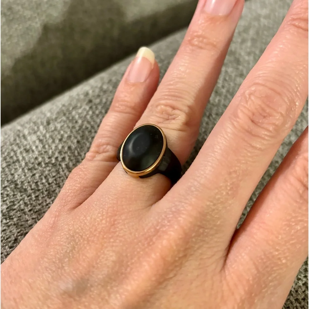 Rinfit 6 Oversized Oval Collection with Metal Frame Ring - Picture 5 of 9